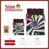 YVNKHKU Christmas Gift Bags with Drawstring, Jute Fabric, Full-Print Design, Bulk Holiday Gift Bags view 4