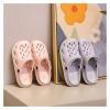 Women's Cloud Slippers with Holes, White, Size 37 view 3