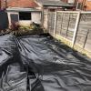 Black PVC-Rubber Pond Liner, 0.2 mm, Reinforced, Flexible and Foldable, 10 x 5.0 m view 2