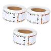 DIYEAH 750-Piece Self-Adhesive Name Labels, Colorful Stickers for School, Clothing, Bottles and Containers view 1