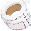 DIYEAH 750-Piece Self-Adhesive Name Labels, Colorful Stickers for School, Clothing, Bottles and Containers view 2