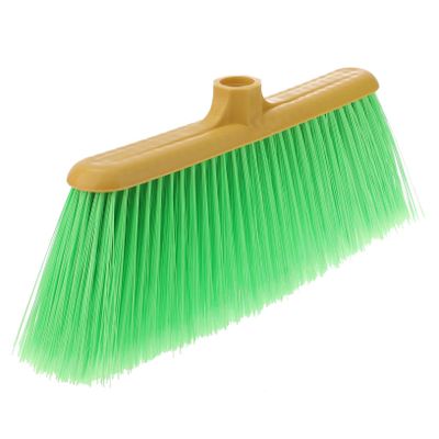 Green Plastic Replacement Broom Head for Floors and Rooms, 1 Piece