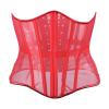 SRZYMJ Red Halloween Corset Top for Women – Gothic, Pirate & Vampire Costume view 1