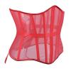 SRZYMJ Red Halloween Corset Top for Women – Gothic, Pirate & Vampire Costume view 3