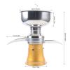Qussse Electric Milk Centrifuge Separator, 50 L/h, Adjustable 1:4–1:10 Consistency view 2