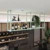 TYYCKJ 2-Tier Ceiling-Mounted Wine Rack view 3