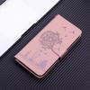 SEHEYA Samsung Galaxy S21 FE Flip Wallet Case, Dandelion Cat, Rose Gold view 3