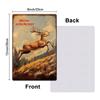 Hobbspring Vintage Metal Tin Sign, 20 x 30 cm, Western Winchester Deer Design view 2