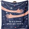 Fuzzy Warming Healing Blanket, Soft and Comfortable, Birthday Gift for Women (Color 1, 220 x 240 cm / 86 x 94 in) view 1