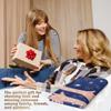Fuzzy Warming Healing Blanket, Soft and Comfortable, Birthday Gift for Women (Color 1, 220 x 240 cm / 86 x 94 in) view 4