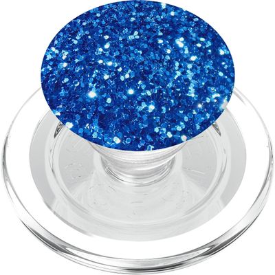 Blue PopSocket PopGrip for MagSafe
