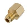 R410A Quick-Connect Adapter, 1/4 to 5/16 in, Brass view 3