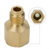 R410A Quick-Connect Adapter, 1/4 to 5/16 in, Brass view 4