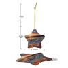 2024 Ceramic Christmas Tree Ornament – Maui Hawaii Beach Sunset view 2