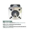AIRUIXI NEMA23 Planetary Gearbox Speed Reducer, 14 mm Shaft, 57 Stepper Motor Reducer view 3