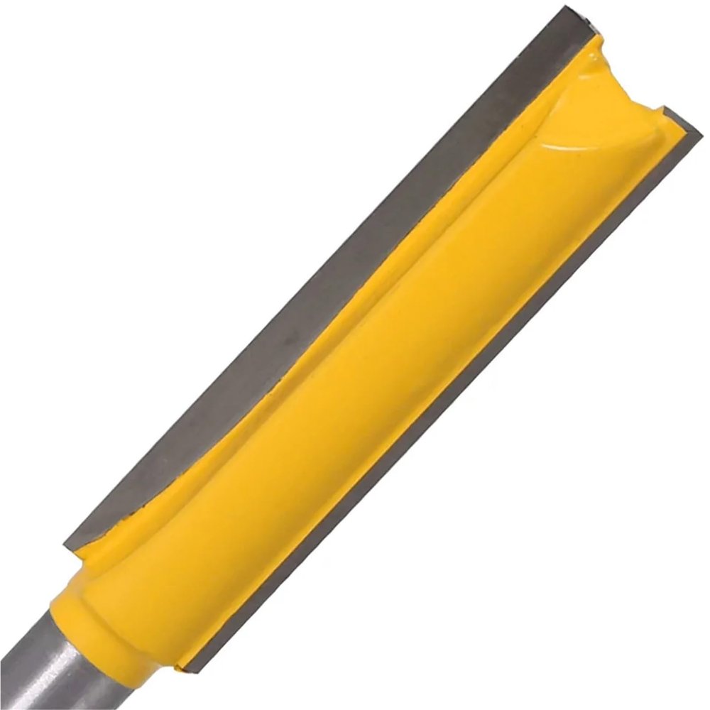 FUYUMIC 1-Pc. 8 mm Shank Long Bottom-Cleaning Router Bit, Woodworking Cleaning Bit (No. 1, 8 x 8 x 40)