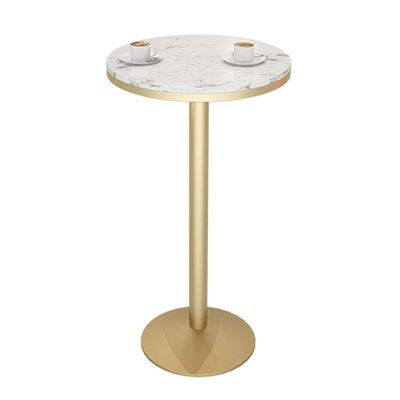 Round Modern Bar Table, Easy Assembly, Ideal for the Kitchen, Durable Design