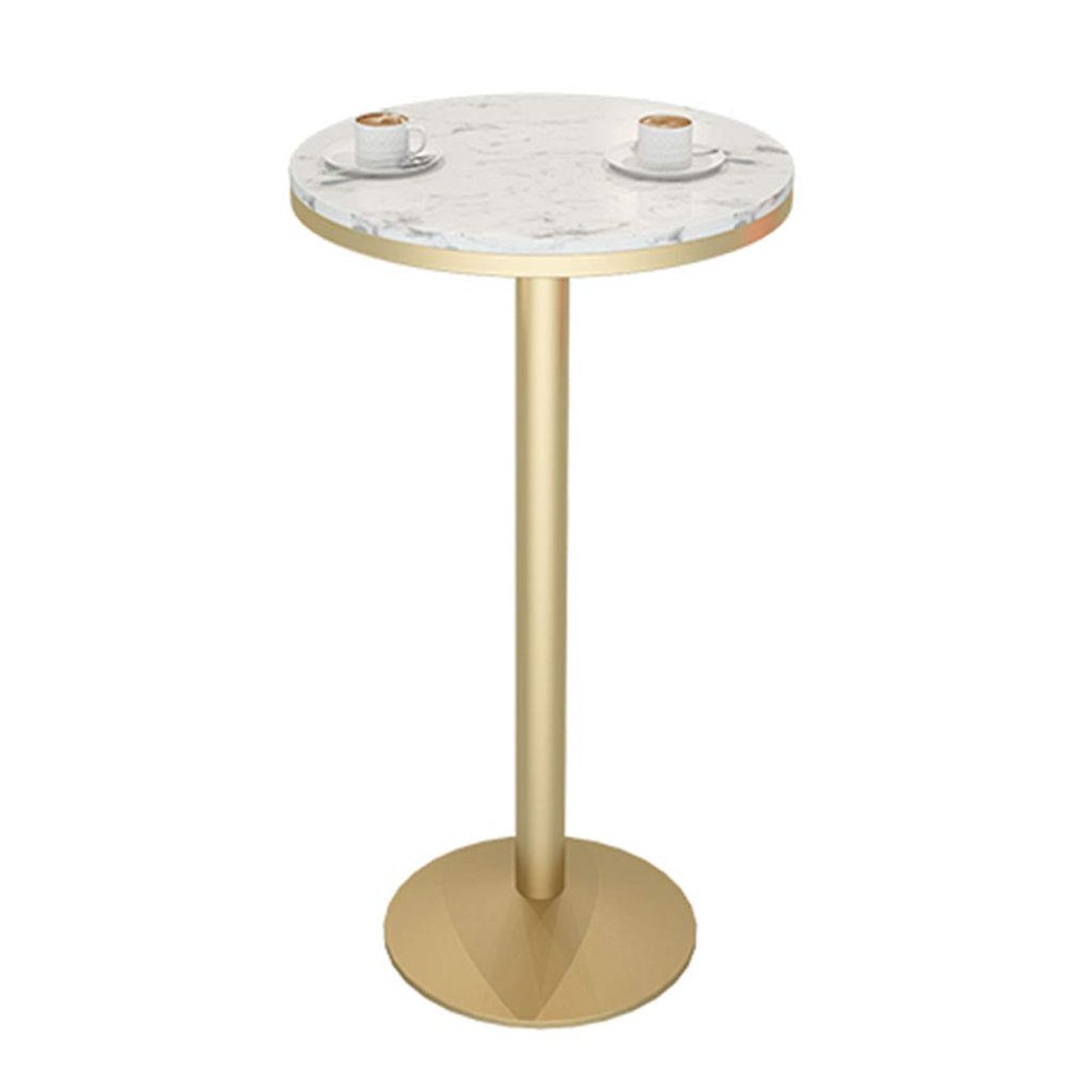 Round Modern Bar Table, Easy Assembly, Ideal for the Kitchen, Durable Design
