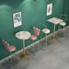 Round Modern Bar Table, Easy Assembly, Ideal for the Kitchen, Durable Design view 3