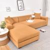 Waterproof Stretch Sofa Cover for Sectional Couch, Yellow, 1-Seater (90–140 cm) view 1