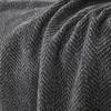 Highdi Soft Sofa Throw for 1–4 Seat Sofas, L-Shaped Sectionals, Dark Gray, 180 × 420 cm view 2