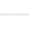 Homgoday Flanged Metal Fence, Anthracite, 1.4 x 25 m, for Outdoor Gates and Enclosures, Model 154331 view 2