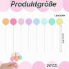 TIESOME 24-Piece Cake Decoration Balls, High-Quality Plastic, Non-Toxic view 2