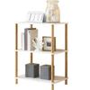 Wooden Printer Stand with Storage Organizer for Desk and Home Office view 1
