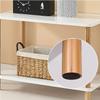 Wooden Printer Stand with Storage Organizer for Desk and Home Office view 4