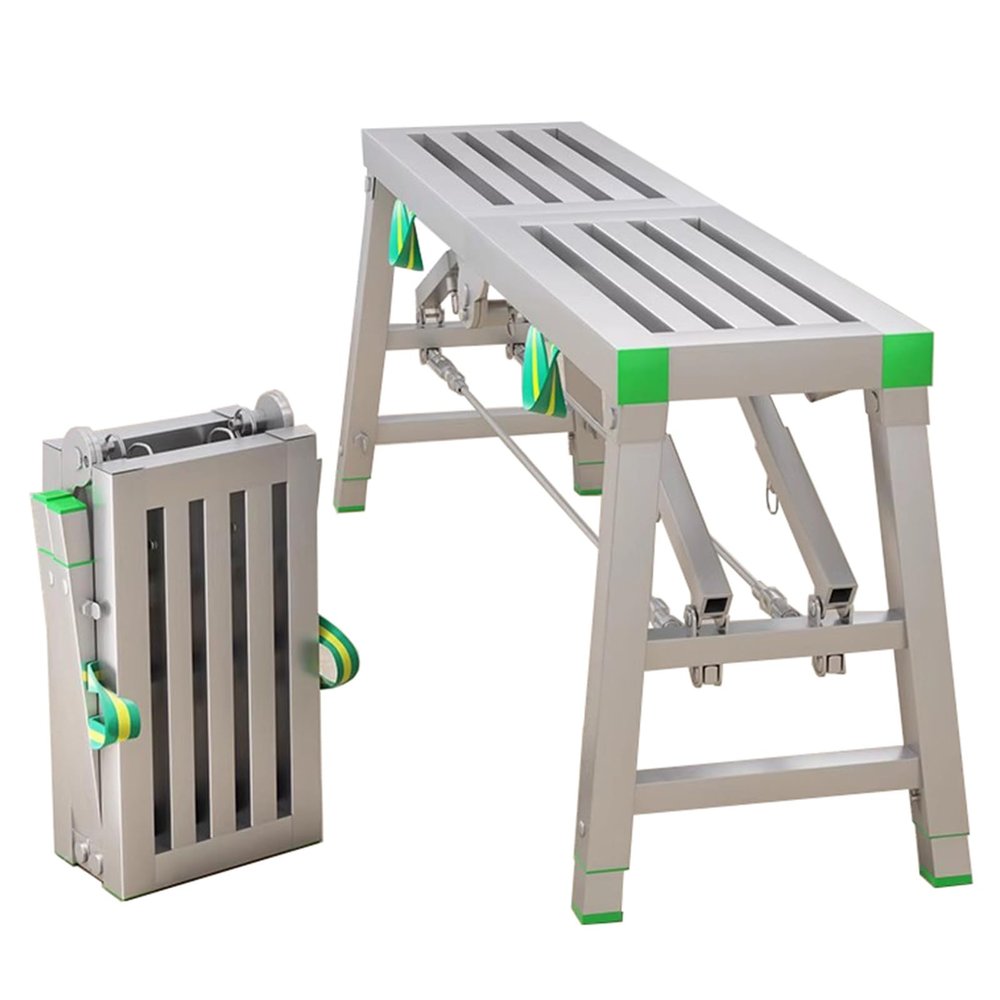 Folding Steel Work Platform, 200 x 30 cm