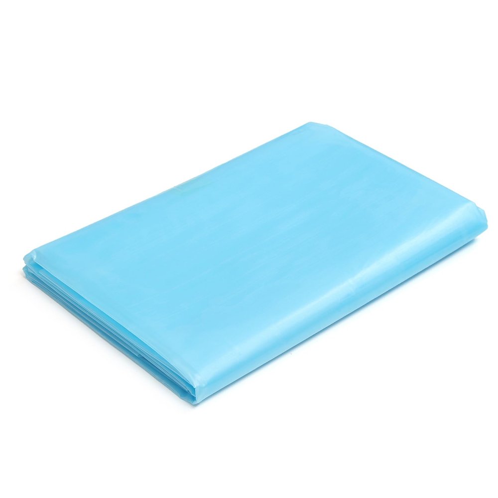 Durable 0.2 mm HDPE Pond Liner, Puncture-Resistant, for Koi Ponds, Garden Fountains and Reservoirs, 3.5 m x 5 m, Light Blue