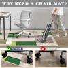 Office Chair Mat for Hard Floors and Carpets, 120 x 150 cm view 4
