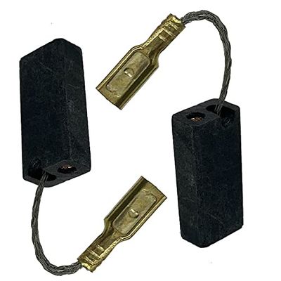2 Carbon Brushes for AEG VS 360 Orbital Sander, 5 x 8 x 19 mm