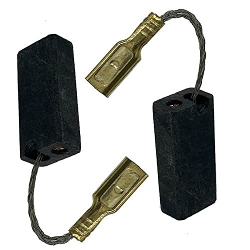 2 Carbon Brushes for AEG VS 360 Orbital Sander, 5 x 8 x 19 mm