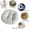 Morbuy Round Chair Cushion, Beige, 40 cm view 3