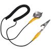 Antistatic PVC Grounding Cable with Clip, Yellow view 1
