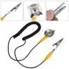 Antistatic PVC Grounding Cable with Clip, Yellow view 3