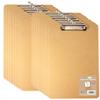 eco-eco Masonite Clipboard with Low-Profile Clip, A4, 12-Pack, eco167 x 12 view 1