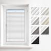 Estika Thermal Pleated Blind with Drilling, 85 x 180 cm, White, Blackout view 1