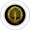 Golden Yggdrasil Tree of Life Spirituality PopSockets PopGrip for MagSafe view 2
