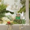 YLLMNOBM Hand-Painted Tropical Leaves and Plants Luxury 3D Wall Mural view 2