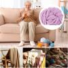 Chunky Chenille Yarn for Knitting and Crocheting view 4