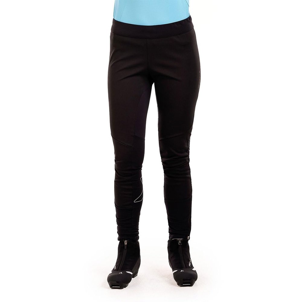 Swix Women's Delda Softshell Tights Pants Set, Black, Small