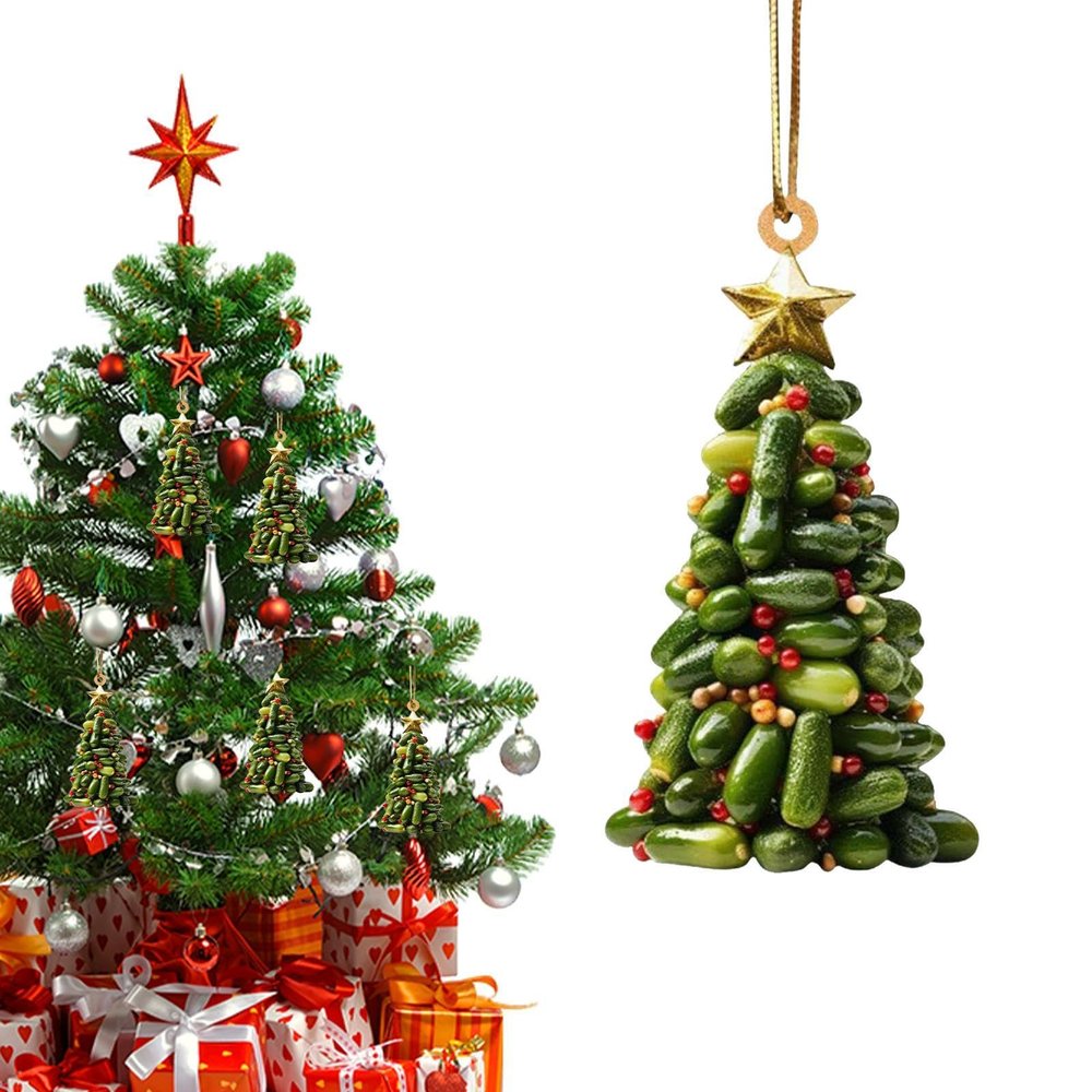 Christmas Book Ornament, 2D Acrylic Hanging Decoration