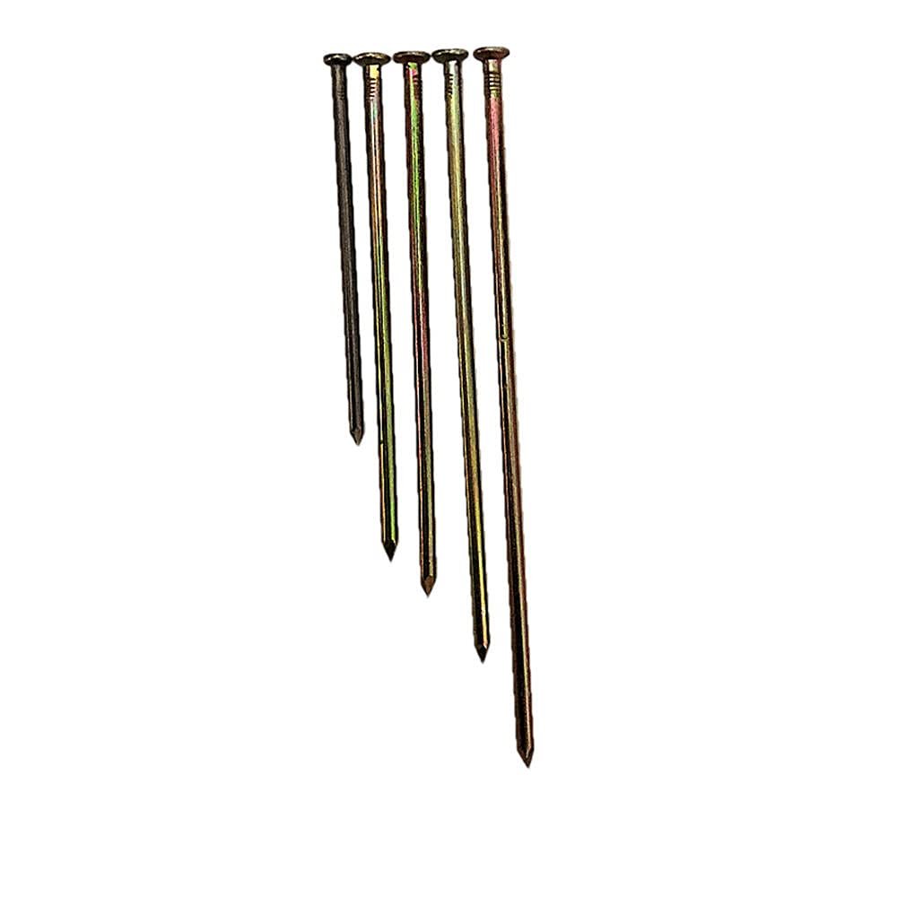 XXHNBF Galvanized Concrete Nails, 20-Piece Set, 8 in × 10
