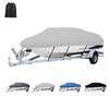 420D Waterproof Trailerable Boat Cover for Bass Boats and V-Hulls view 1