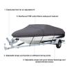 420D Waterproof Trailerable Boat Cover for Bass Boats and V-Hulls view 2