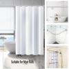 KDOVOXB Floral Shower Curtain, Waterproof Polyester, 180 x 190 cm view 3