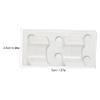 Warmhm Self-Adhesive PP Cable Clips for Wall Mounting view 2