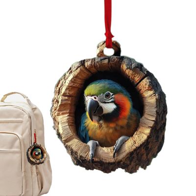 Holiday Animal Decorations - 2D Acrylic Christmas Ornaments